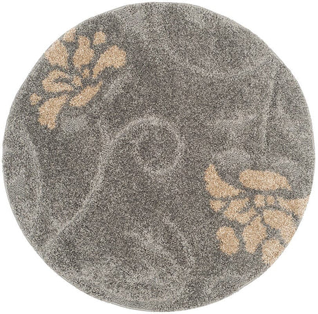 Safavieh Florida Shag Sg464 - 8013 Grey / Beige Rugs - Safavieh - sg464 - 8013 - 4r