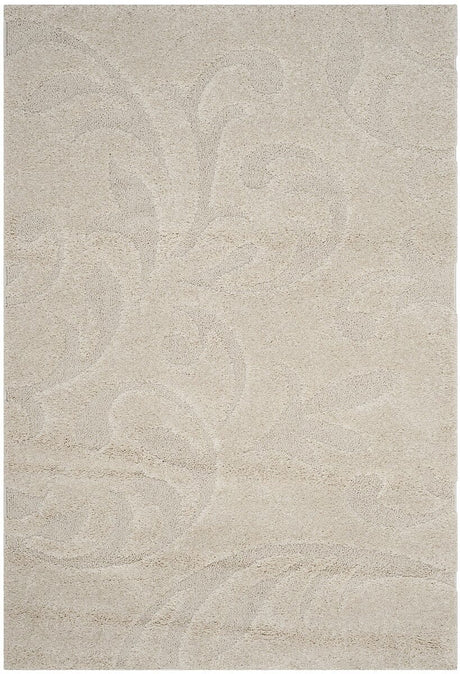 Safavieh Florida Shag Sg468 - 1111 Creme / Creme Rugs - Safavieh - sg468 - 1111 - 7r