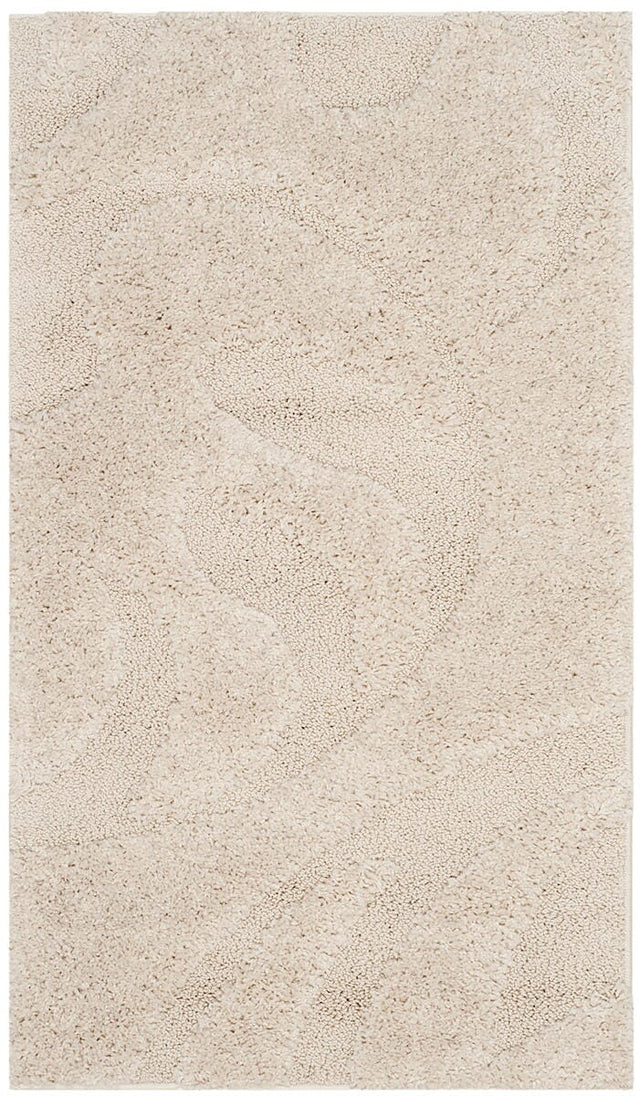 Safavieh Florida Shag Sg468 - 1111 Creme / Creme Rugs - Safavieh - sg468 - 1111 - 7r