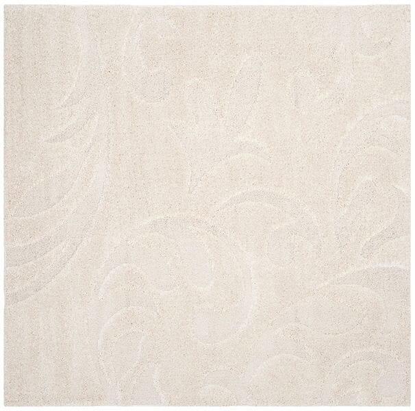 Safavieh Florida Shag Sg468 - 1111 Creme / Creme Rugs - Safavieh - sg468 - 1111 - 7r