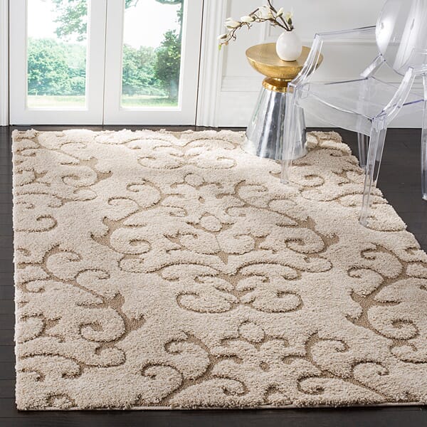 Safavieh Florida Shag Sg470 - 1113 Cream / Beige Rugs - Safavieh - sg470 - 1113 - 24