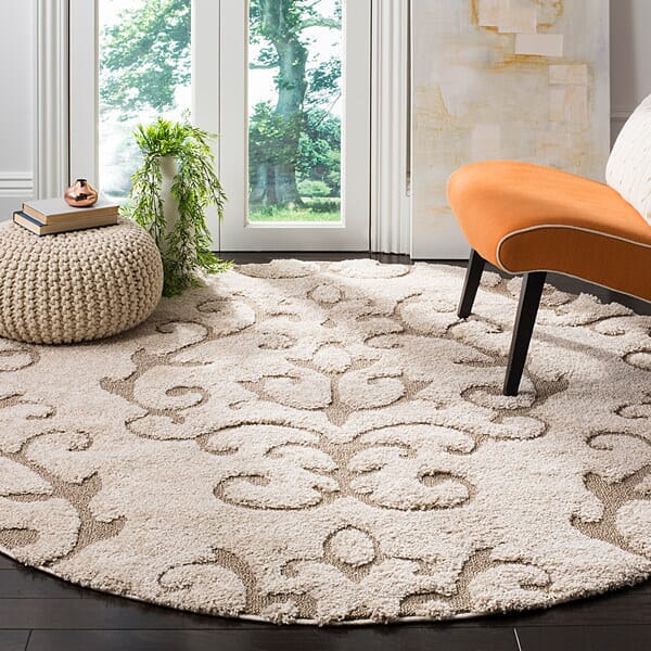 Safavieh Florida Shag Sg470 - 1113 Cream / Beige Rugs - Safavieh - sg470 - 1113 - 24