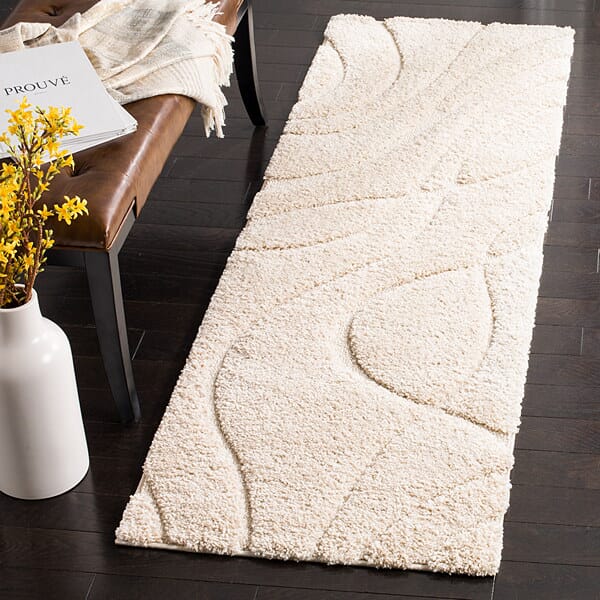 Safavieh Florida Shag Sg471 - 1111 Creme / Creme Rugs - Safavieh - sg471 - 1111 - 27