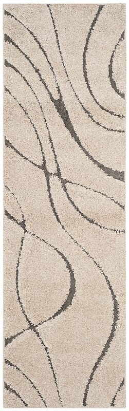 Safavieh Florida Shag Sg471 - 1180 Cream / Grey Rugs - Safavieh - sg471 - 1180 - 27