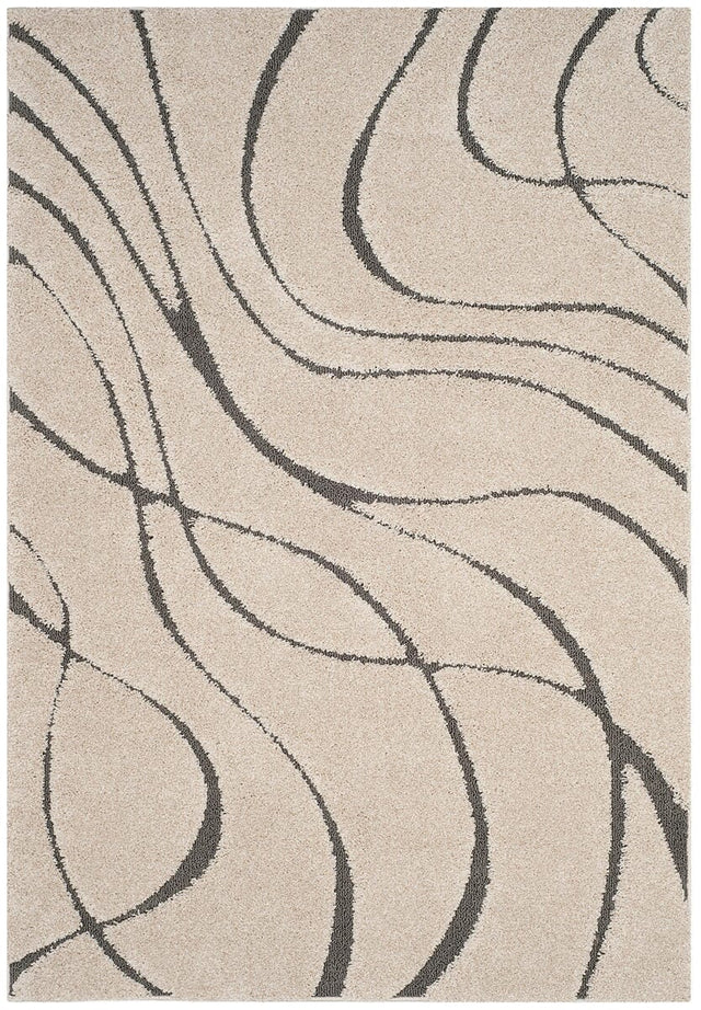 Safavieh Florida Shag Sg471 - 1180 Cream / Grey Rugs - Safavieh - sg471 - 1180 - 3