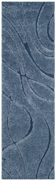 Safavieh Florida Shag Sg471 - 6065 Light Blue / Blue Rugs - Safavieh - sg471 - 6065 - 27