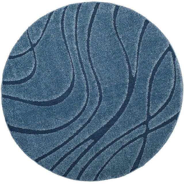 Safavieh Florida Shag Sg471 - 6065 Light Blue / Blue Rugs - Safavieh - sg471 - 6065 - 7r