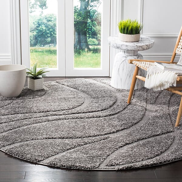 Safavieh Florida Shag Sg471 - 8080 Grey / Grey Rugs - Safavieh - sg471 - 8080 - 27