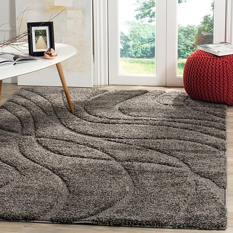 Safavieh Florida Shag Sg471 - 8080 Grey / Grey Rugs - Safavieh - sg471 - 8080 - 3