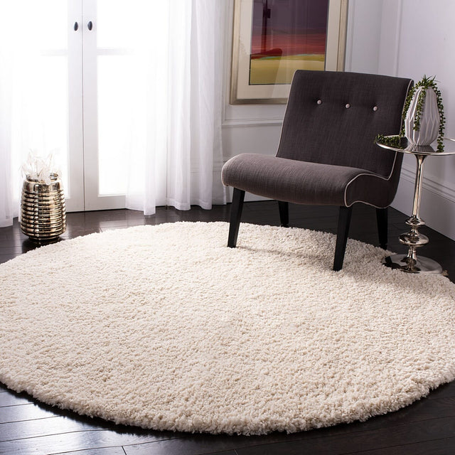 Safavieh Fontana Shag Fnt800B Creme Rugs - Safavieh - fnt800b - 7sq