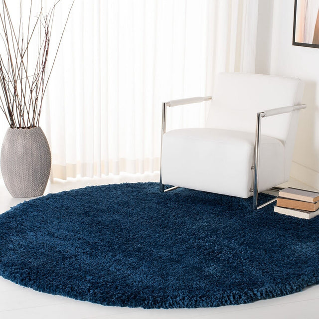 Safavieh Fontana Shag Fnt800M Blue Rugs - Safavieh - fnt800m - 7sq