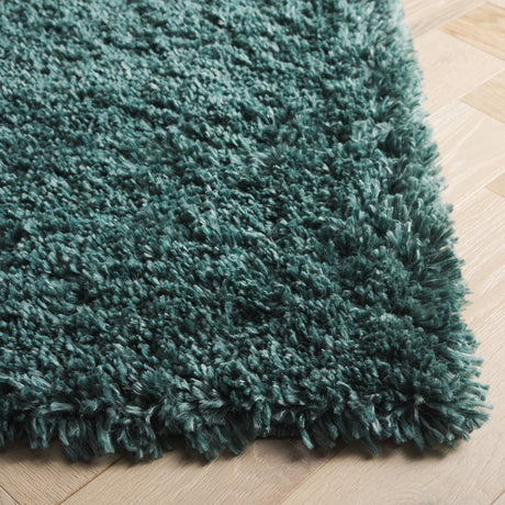 Safavieh Fontana Shag Fnt800Y Dark Green Rug - Safavieh - fnt800y - 7r