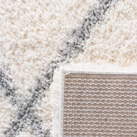 Safavieh Fontana Shag Fnt815A Cream / Grey Rugs - Safavieh - fnt815a - 4