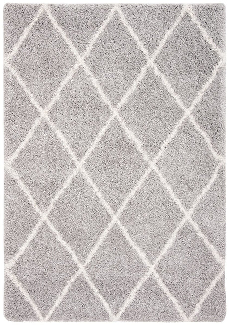 Safavieh Fontana Shag Fnt815G Grey / Cream Rugs - Safavieh - fnt815g - 4