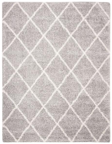 Safavieh Fontana Shag Fnt815G Grey / Cream Rugs - Safavieh - fnt815g - 7r