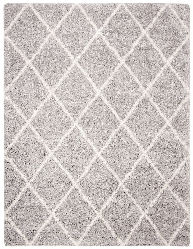 Safavieh Fontana Shag Fnt815G Grey / Cream Rugs - Safavieh - fnt815g - 7r