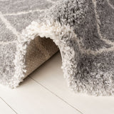 Safavieh Fontana Shag Fnt815G Grey / Cream Rugs - Safavieh - fnt815g - 7r