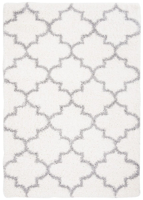 Safavieh Fontana Shag Fnt818A Cream / Grey Rugs - Safavieh - fnt818a - 4