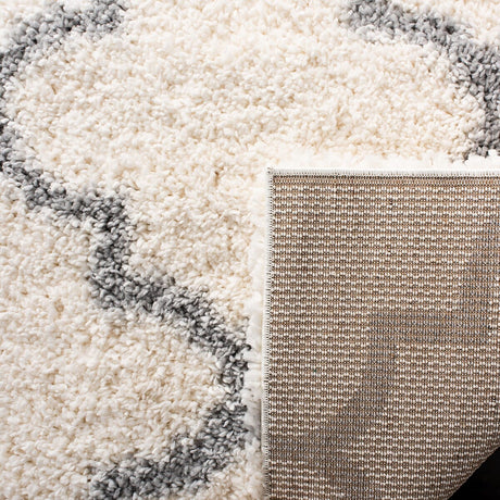 Safavieh Fontana Shag Fnt818A Cream / Grey Rugs - Safavieh - fnt818a - 4