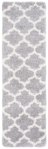 Safavieh Fontana Shag Fnt818G Grey / Cream Rugs - Safavieh - fnt818g - 28