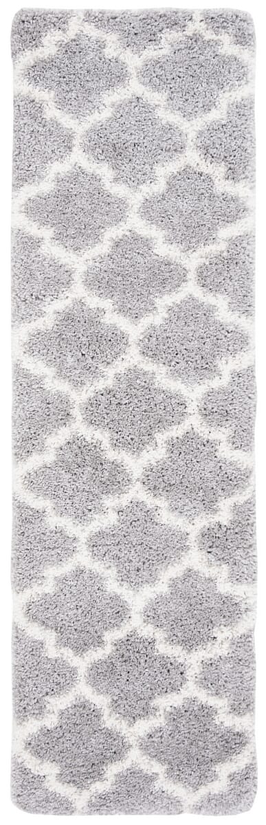 Safavieh Fontana Shag Fnt818G Grey / Cream Rugs - Safavieh - fnt818g - 28