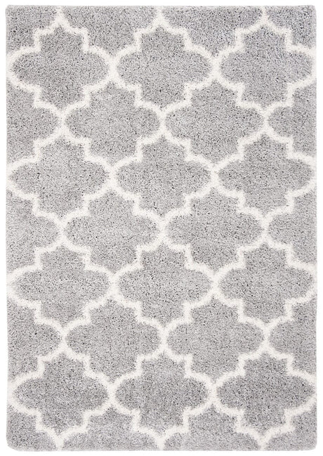 Safavieh Fontana Shag Fnt818G Grey / Cream Rugs - Safavieh - fnt818g - 4