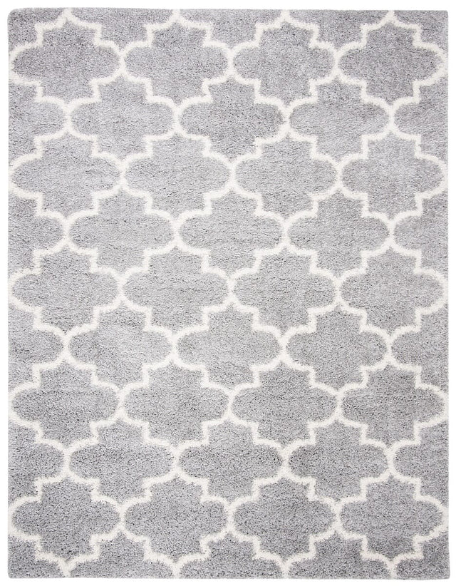 Safavieh Fontana Shag Fnt818G Grey / Cream Rugs - Safavieh - fnt818g - 7r