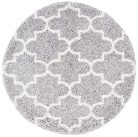 Safavieh Fontana Shag Fnt818G Grey / Cream Rugs - Safavieh - fnt818g - 7r