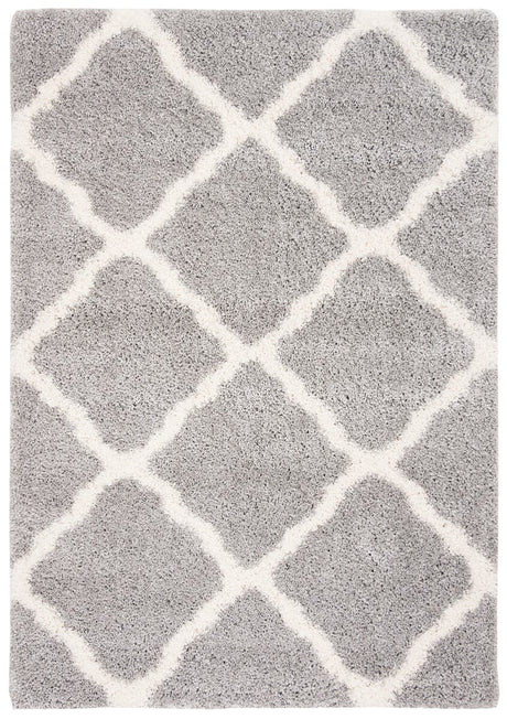 Safavieh Fontana Shag Fnt821G Grey / Cream Rugs - Safavieh - fnt821g - 4