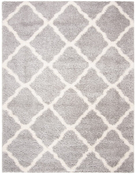 Safavieh Fontana Shag Fnt821G Grey / Cream Rugs - Safavieh - fnt821g - 7r