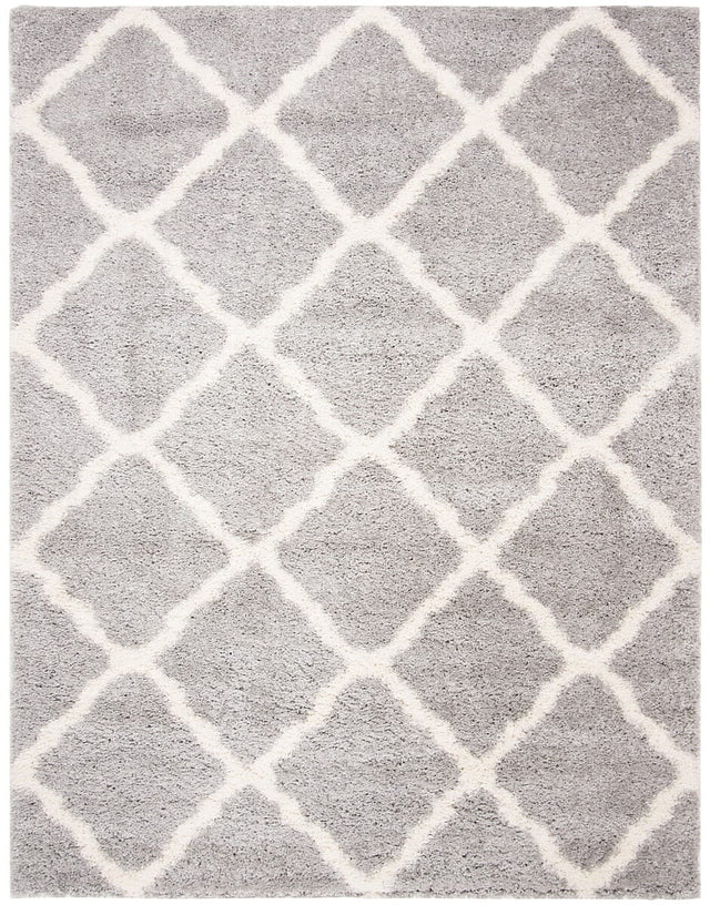 Safavieh Fontana Shag Fnt821G Grey / Cream Rugs - Safavieh - fnt821g - 7r