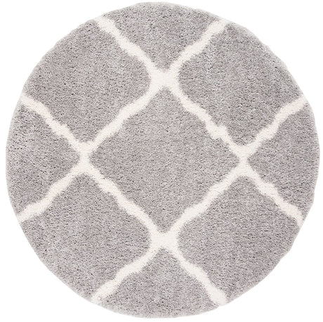 Safavieh Fontana Shag Fnt821G Grey / Cream Rugs - Safavieh - fnt821g - 7r