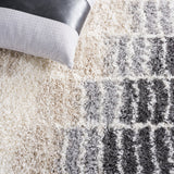 Safavieh Fontana Shag Fnt823A Ivory/Grey Rug - Safavieh - fnt823a - 4