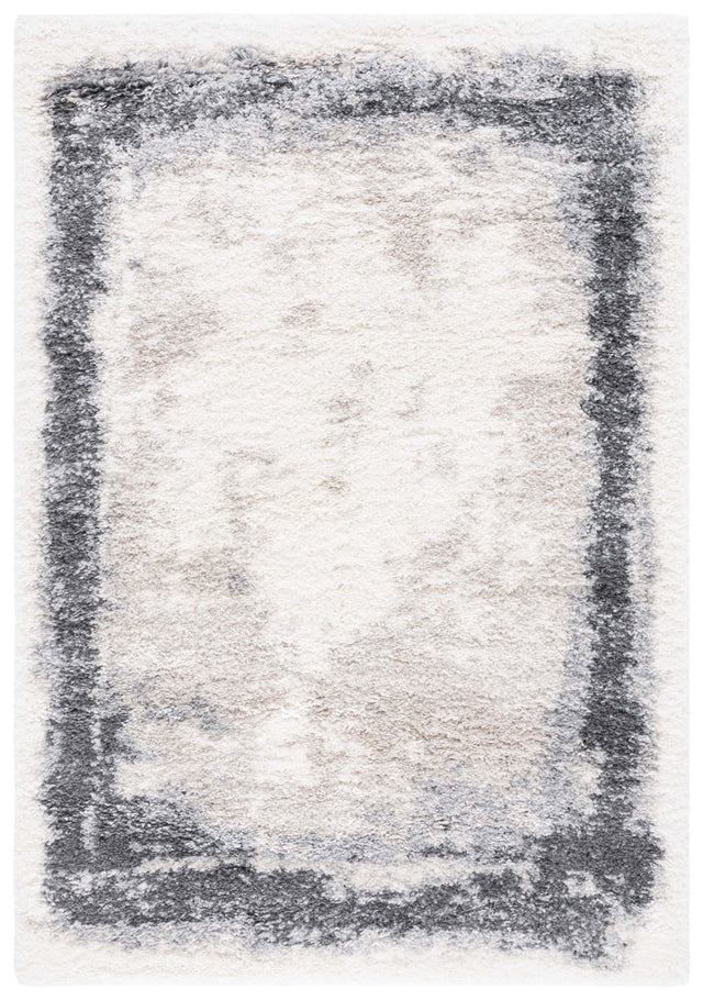 Safavieh Fontana Shag Fnt829A Ivory/Grey Rug - Safavieh - fnt829a - 4