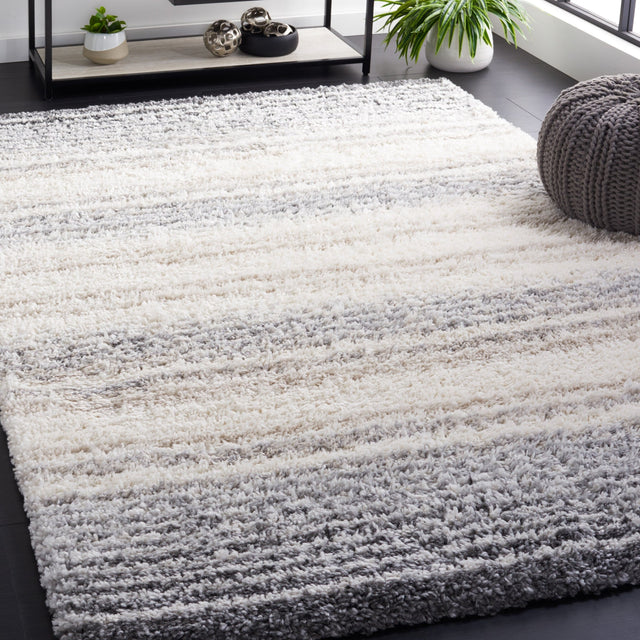 Safavieh Fontana Shag Fnt832A Ivory/Grey Rug - Safavieh - fnt832a - 4