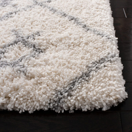 Safavieh Fontana Shag Fnt836A Cream / Grey Rugs - Safavieh - fnt836a - 4