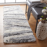 Safavieh Fontana Shag Fnt840F Grey/Charcoal Rugs - Safavieh - fnt840f - 7r