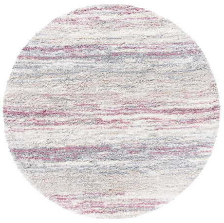 Safavieh Fontana Shag Fnt842B Ivory/Pink Rugs - Safavieh - fnt842b - 7r