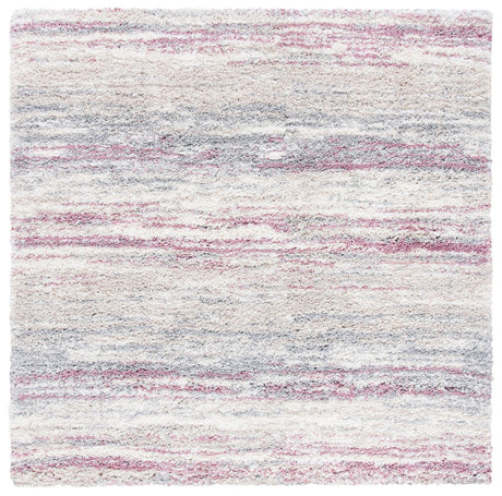 Safavieh Fontana Shag Fnt842B Ivory/Pink Rugs - Safavieh - fnt842b - 7sq