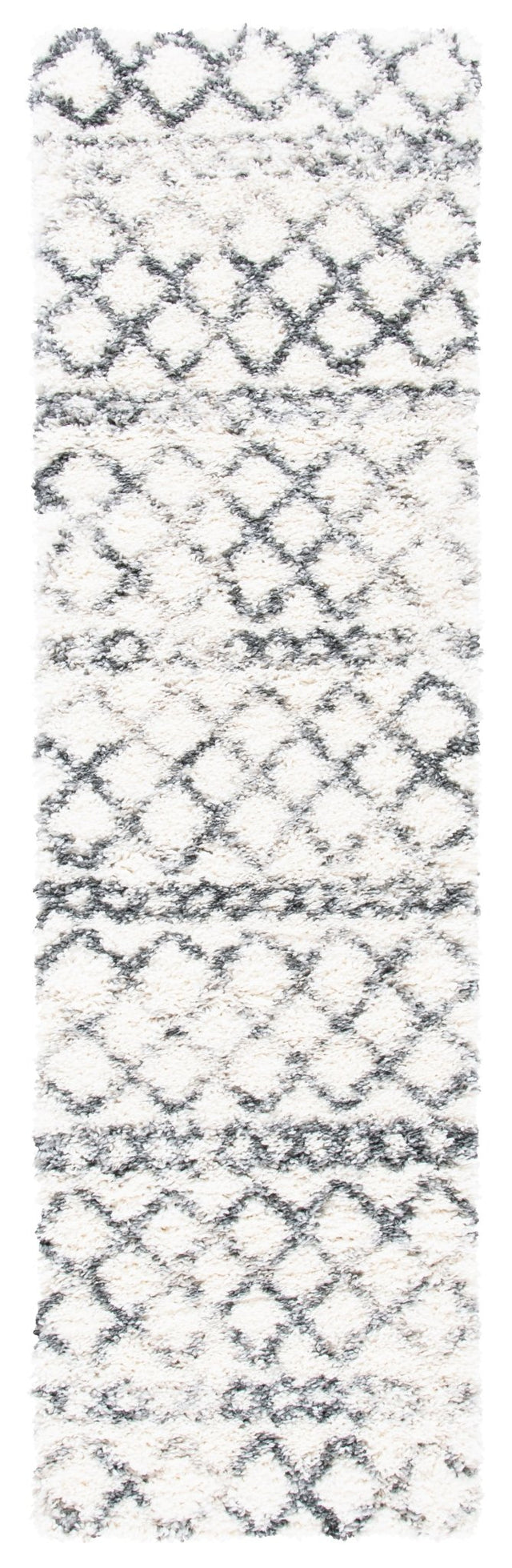 Safavieh Fontana Shag Fnt845A Ivory/Grey Rugs - Safavieh - fnt845a - 24