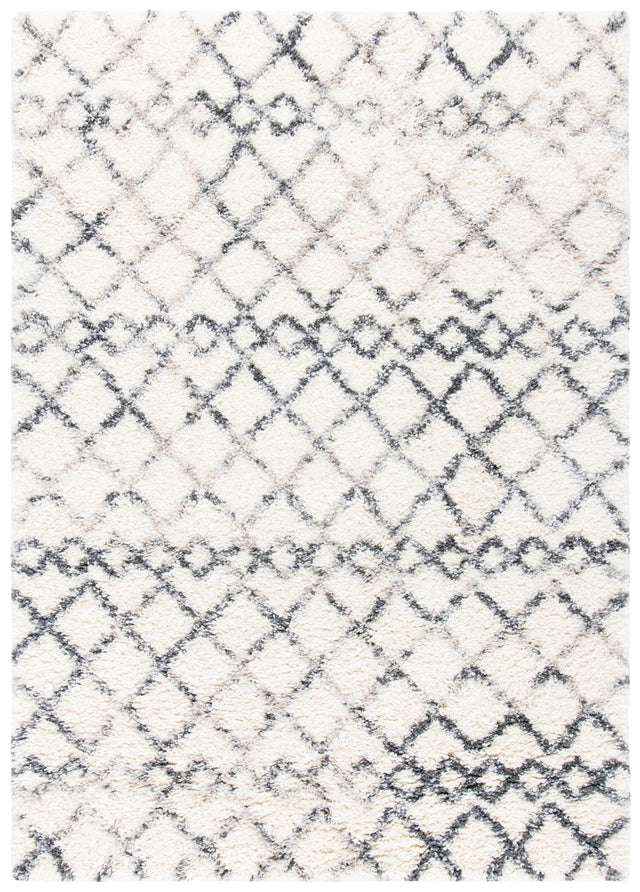 Safavieh Fontana Shag Fnt845A Ivory/Grey Rugs - Safavieh - fnt845a - 3