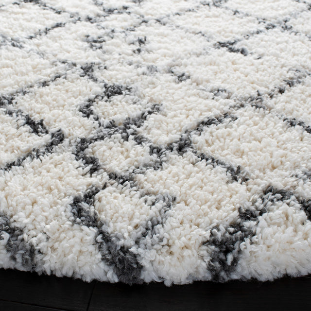 Safavieh Fontana Shag Fnt845A Ivory/Grey Rugs - Safavieh - fnt845a - 7r