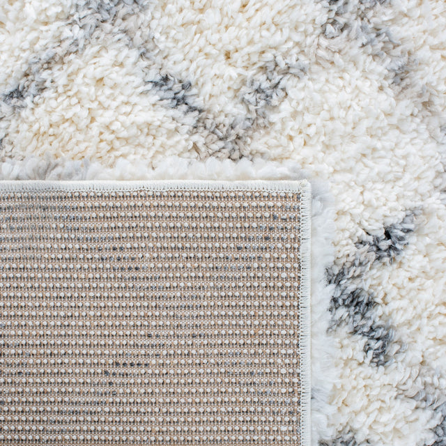 Safavieh Fontana Shag Fnt845A Ivory/Grey Rugs - Safavieh - fnt845a - 7r