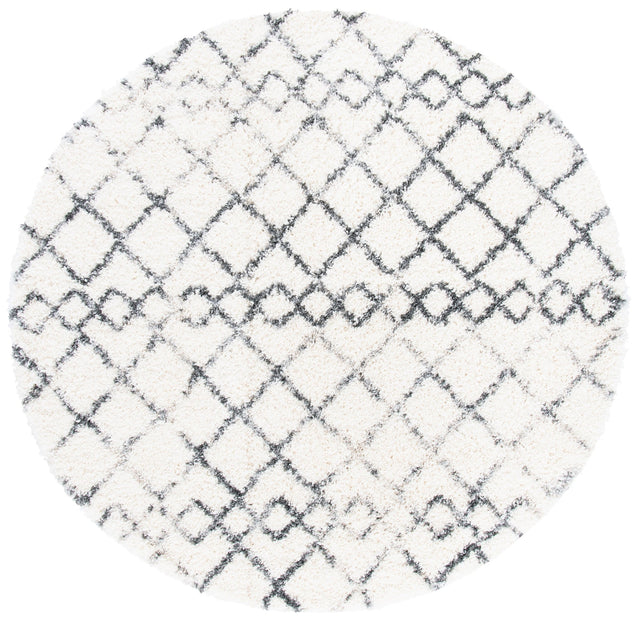 Safavieh Fontana Shag Fnt845A Ivory/Grey Rugs - Safavieh - fnt845a - 7r
