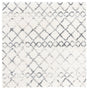 Safavieh Fontana Shag Fnt845A Ivory/Grey Rugs - Safavieh - fnt845a - 7sq