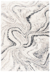 Safavieh Fontana Shag Fnt848A Ivory/Grey Rugs - Safavieh - fnt848a - 3