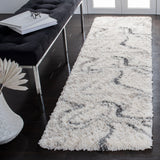 Safavieh Fontana Shag Fnt848A Ivory/Grey Rugs - Safavieh - fnt848a - 7r