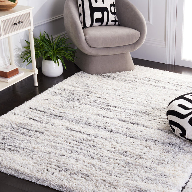 Safavieh Fontana Shag Fnt850A Ivory/Grey Rugs - Safavieh - fnt850a - 3