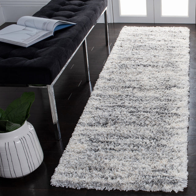 Safavieh Fontana Shag Fnt850A Ivory/Grey Rugs - Safavieh - fnt850a - 7r