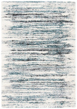 Safavieh Fontana Shag Fnt850B Ivory/Teal Rugs - Safavieh - fnt850b - 3